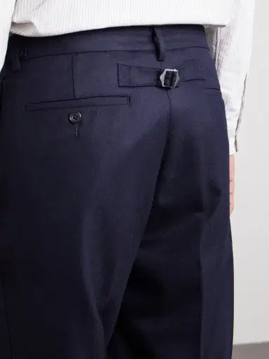 Beams Plus Ivy Cropped Tapered Brushed Wool-Blend Twill Suit Trousers - Men | Thumbnail 5 Beams Plus Ivy Cropped Tapered Brushed Wool-Blend Twill Suit Trousers - Men | Thumbnail 5