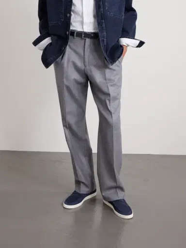 Brunello Cucinelli Suede Penny Loafers - Men | Thumbnail 2 Brunello Cucinelli Suede Penny Loafers - Men | Thumbnail 2