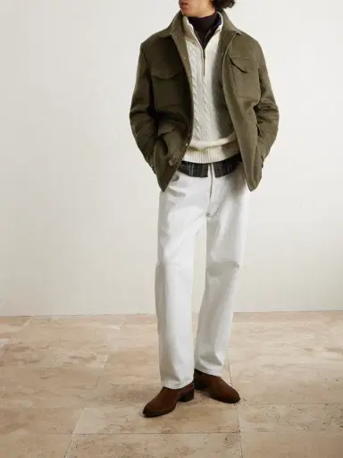 Ralph Lauren Purple Label Ripley Wool and Cashmere-Blend Jacket - Men | Thumbnail 2 Ralph Lauren Purple Label Ripley Wool and Cashmere-Blend Jacket - Men | Thumbnail 2