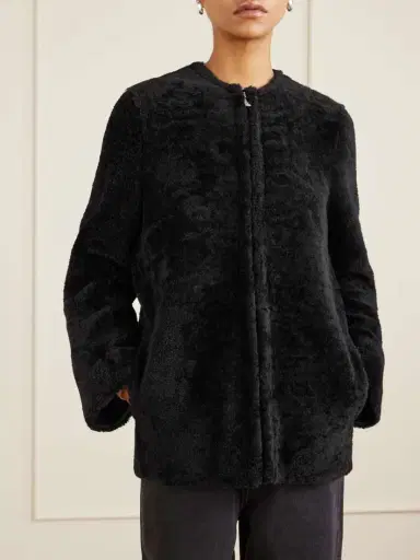 TOTEME Shearling Jacket | Thumbnail 3 TOTEME Shearling Jacket | Thumbnail 3