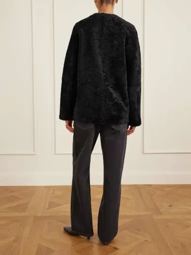 TOTEME Shearling Jacket | Thumbnail 4 TOTEME Shearling Jacket | Thumbnail 4