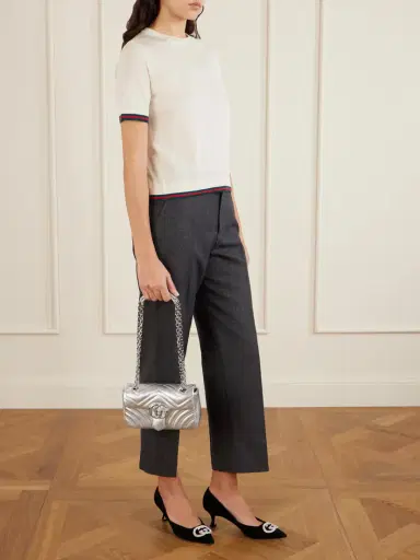 Gucci Gg Marmont Matelassé Metallic Leather Shoulder Bag | Thumbnail 2 Gucci Gg Marmont Matelassé Metallic Leather Shoulder Bag | Thumbnail 2