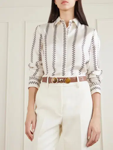 Gabriela Hearst Embellished Leather Belt | Thumbnail 2 Gabriela Hearst Embellished Leather Belt | Thumbnail 2