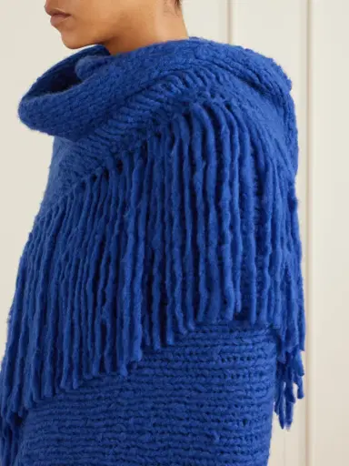 Gabriela Hearst Fringed Cashmere Wrap | Thumbnail 4 Gabriela Hearst Fringed Cashmere Wrap | Thumbnail 4