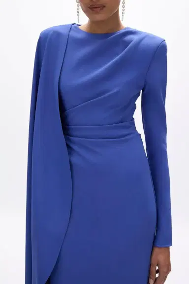 RACHEL GILBERT Dion Cape Gown | Thumbnail 4 RACHEL GILBERT Dion Cape Gown | Thumbnail 4