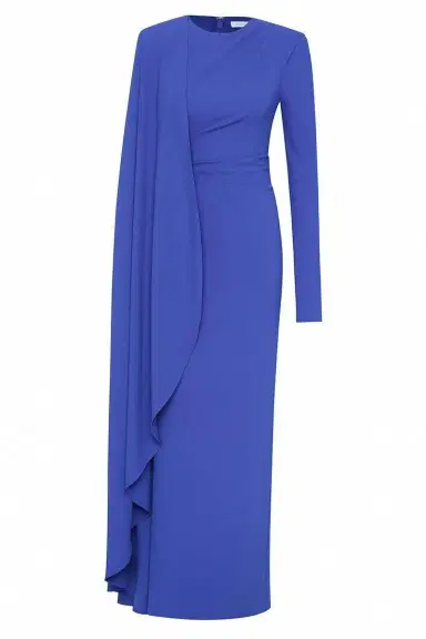 RACHEL GILBERT Dion Cape Gown | Thumbnail 1 RACHEL GILBERT Dion Cape Gown | Thumbnail 1