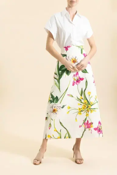 LUNATICA Jardin Midi Skirt | Thumbnail 2 LUNATICA Jardin Midi Skirt | Thumbnail 2