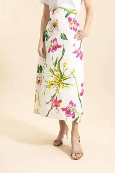 LUNATICA Jardin Midi Skirt | Thumbnail 3 LUNATICA Jardin Midi Skirt | Thumbnail 3