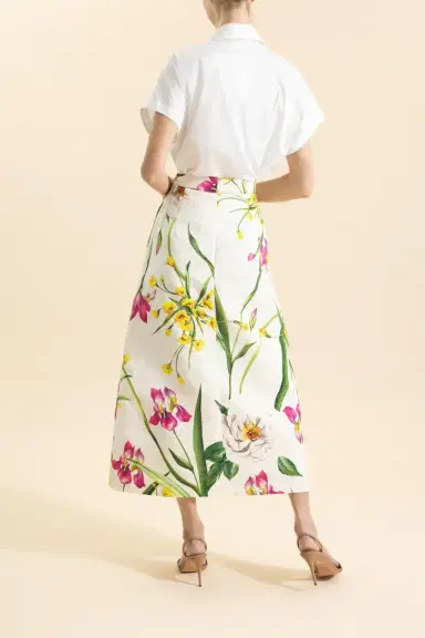 LUNATICA Jardin Midi Skirt | Thumbnail 4 LUNATICA Jardin Midi Skirt | Thumbnail 4