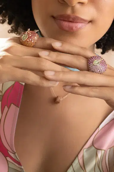 FULLORD Sapphire Eden Orange Ring | Thumbnail 3 FULLORD Sapphire Eden Orange Ring | Thumbnail 3