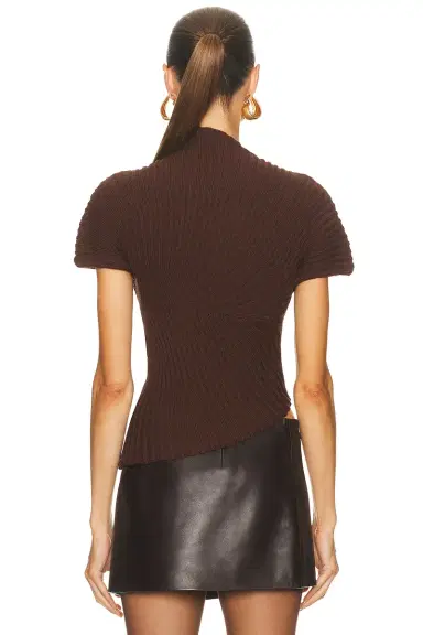 Cult Gaia Annemie Knit Top | Thumbnail 4 Cult Gaia Annemie Knit Top | Thumbnail 4