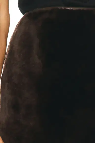 Nour Hammour Remi Mini Shearling Skirt | Thumbnail 6 Nour Hammour Remi Mini Shearling Skirt | Thumbnail 6
