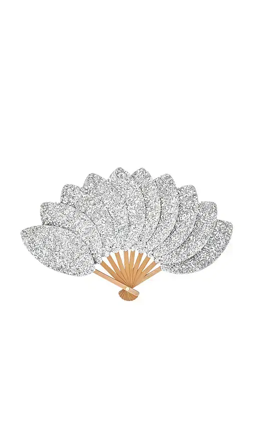 Mini Palmette Glitter The Compact Fan Mini Palmette Glitter The Compact Fan
