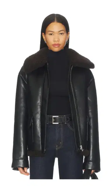 Lovers and Friends Irving Faux Leather Jacket | Thumbnail 2 Lovers and Friends Irving Faux Leather Jacket | Thumbnail 2