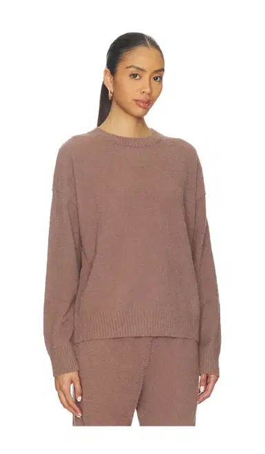 Eberjey Boucle Crew Neck Pullover | Thumbnail 2 Eberjey Boucle Crew Neck Pullover | Thumbnail 2