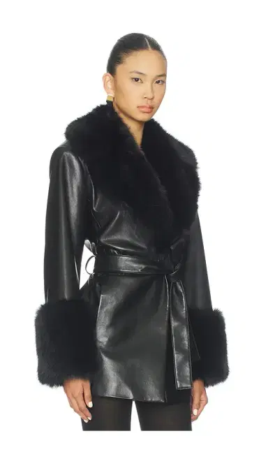 LAMARQUE Rosabella Faux Fur Blazer | Thumbnail 2 LAMARQUE Rosabella Faux Fur Blazer | Thumbnail 2