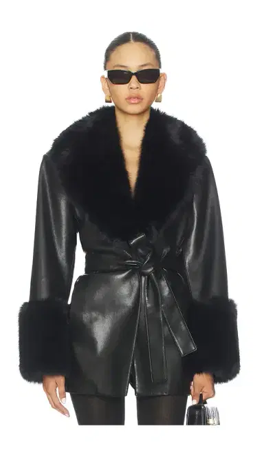 LAMARQUE Rosabella Faux Fur Blazer | Thumbnail 1 LAMARQUE Rosabella Faux Fur Blazer | Thumbnail 1