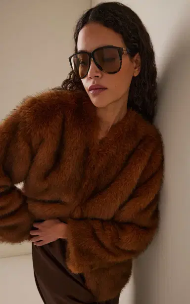 Miu Miu D-Frame Acetate Sunglasses | Thumbnail 2 Miu Miu D-Frame Acetate Sunglasses | Thumbnail 2