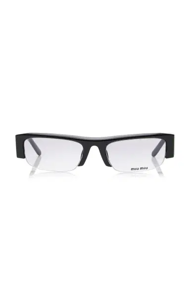 Miu Miu Vedette Square-Frame Acetate Sunglasses | Thumbnail 1 Miu Miu Vedette Square-Frame Acetate Sunglasses | Thumbnail 1
