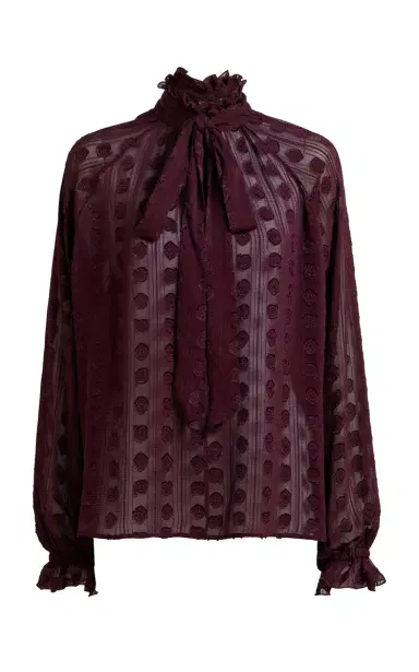 Etro Tie-Detailed Blouse | Thumbnail 1 Etro Tie-Detailed Blouse | Thumbnail 1