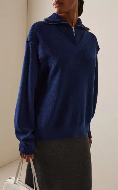 Marie Adam-Leenaerdt 4-in-One Wool-Blend Sweater | Thumbnail 3 Marie Adam-Leenaerdt 4-in-One Wool-Blend Sweater | Thumbnail 3