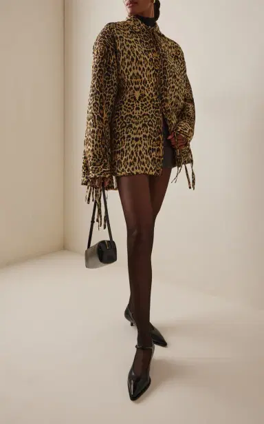 Marie Adam-Leenaerdt Leopard-Print Crepe Base Shirt | Thumbnail 2 Marie Adam-Leenaerdt Leopard-Print Crepe Base Shirt | Thumbnail 2