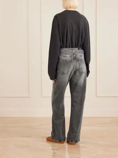 Acne Studios Page Belted Wide-leg Jeans | Thumbnail 4 Acne Studios Page Belted Wide-leg Jeans | Thumbnail 4