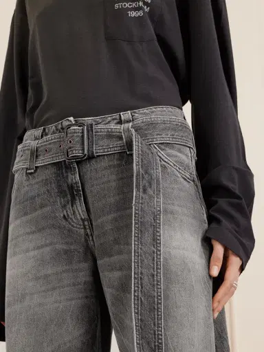 Acne Studios Page Belted Wide-leg Jeans | Thumbnail 5 Acne Studios Page Belted Wide-leg Jeans | Thumbnail 5