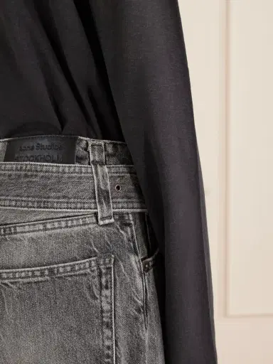 Acne Studios Page Belted Wide-leg Jeans | Thumbnail 6 Acne Studios Page Belted Wide-leg Jeans | Thumbnail 6