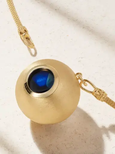Marie Lichtenberg Magic Ball Indian 18-karat Gold, Enamel And Diamond Necklace | Thumbnail 3 Marie Lichtenberg Magic Ball Indian 18-karat Gold, Enamel And Diamond Necklace | Thumbnail 3