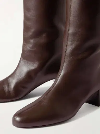 TOTEME Downtown Leather Knee Boots | Thumbnail 4 TOTEME Downtown Leather Knee Boots | Thumbnail 4