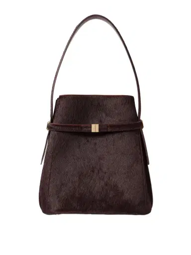 TOTEME Belted Pony Hair Tote | Thumbnail 1 TOTEME Belted Pony Hair Tote | Thumbnail 1