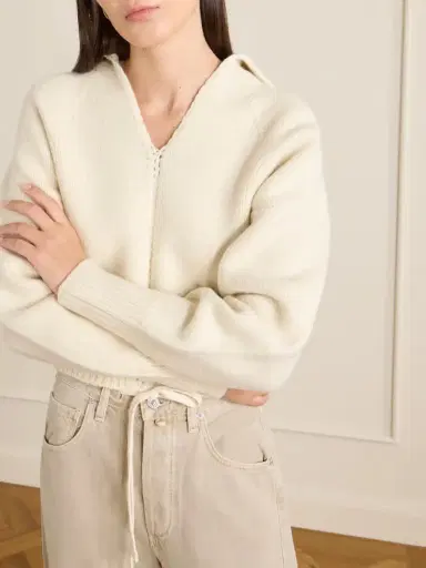 OSSOU Wader Merino Wool-blend Sweater | Thumbnail 4 OSSOU Wader Merino Wool-blend Sweater | Thumbnail 4