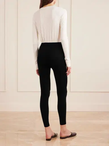The Row Mimika Knitted Leggings | Thumbnail 4 The Row Mimika Knitted Leggings | Thumbnail 4