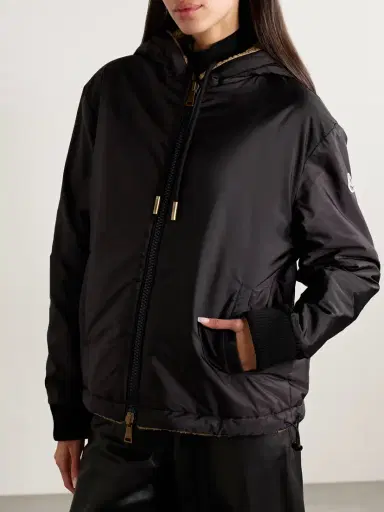 Moncler Reversible Fleece And Shell Zip-up Hoodie | Thumbnail 6 Moncler Reversible Fleece And Shell Zip-up Hoodie | Thumbnail 6