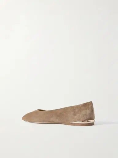 Gabriela Hearst Fleur Suede Ballet Flats | Thumbnail 3 Gabriela Hearst Fleur Suede Ballet Flats | Thumbnail 3