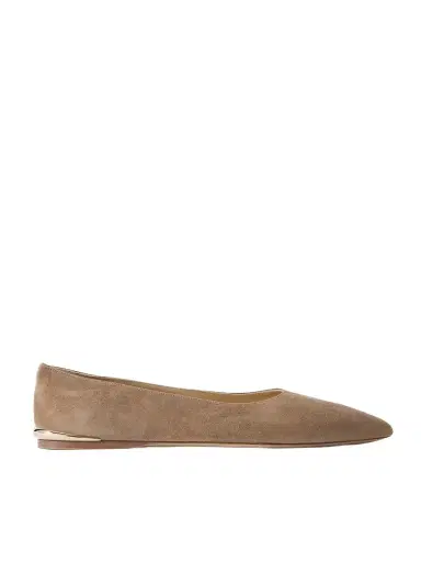 Gabriela Hearst Fleur Suede Ballet Flats | Thumbnail 1 Gabriela Hearst Fleur Suede Ballet Flats | Thumbnail 1