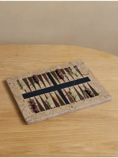 JIA JIA HOME Onyx Backgammon Set | Thumbnail 1 JIA JIA HOME Onyx Backgammon Set | Thumbnail 1