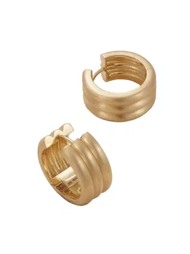 Irene Neuwirth 18-karat Gold Hoop Earrings | Thumbnail 1 Irene Neuwirth 18-karat Gold Hoop Earrings | Thumbnail 1