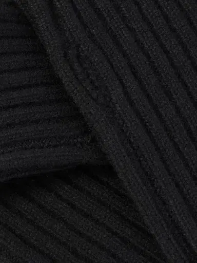 Yves Salomon Ribbed Cashmere Fingerless Mittens | Thumbnail 3 Yves Salomon Ribbed Cashmere Fingerless Mittens | Thumbnail 3