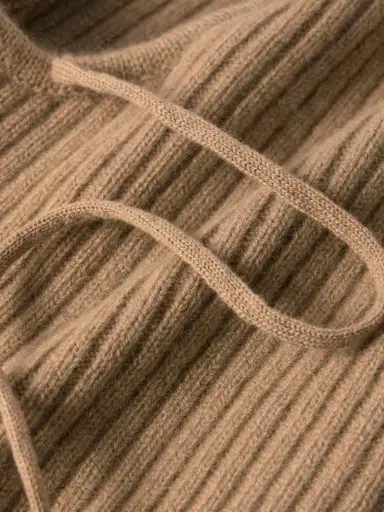 Yves Salomon Ribbed Cashmere Snood | Thumbnail 3 Yves Salomon Ribbed Cashmere Snood | Thumbnail 3