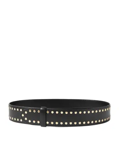 Khaite Theo Studded Leather Belt | Thumbnail 1 Khaite Theo Studded Leather Belt | Thumbnail 1