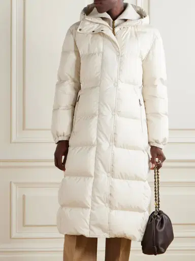 Moncler Chamer Hooded Quilted Shell Down Coat | Thumbnail 3 Moncler Chamer Hooded Quilted Shell Down Coat | Thumbnail 3