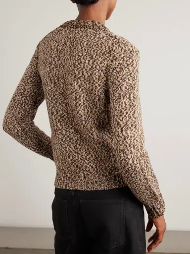 Moncler Archivio Dna Appliquéd Wool Sweater | Thumbnail 4 Moncler Archivio Dna Appliquéd Wool Sweater | Thumbnail 4
