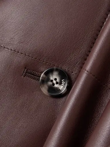 Loewe Belted Leather Jacket | Thumbnail 4 Loewe Belted Leather Jacket | Thumbnail 4
