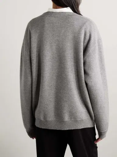 The Row Lonn Oversized Cashmere Cardigan | Thumbnail 4 The Row Lonn Oversized Cashmere Cardigan | Thumbnail 4