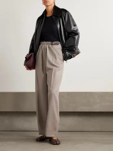 Loewe Buckle-detailed Leather Jacket | Thumbnail 2 Loewe Buckle-detailed Leather Jacket | Thumbnail 2