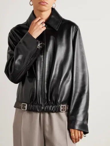 Loewe Buckle-detailed Leather Jacket | Thumbnail 3 Loewe Buckle-detailed Leather Jacket | Thumbnail 3