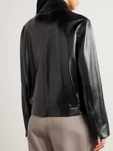 Loewe Buckle-detailed Leather Jacket | Thumbnail 4 Loewe Buckle-detailed Leather Jacket | Thumbnail 4