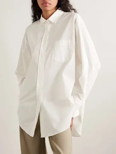 The Row Ment Oversized Cotton-poplin Shirt | Thumbnail 3 The Row Ment Oversized Cotton-poplin Shirt | Thumbnail 3